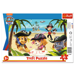 Puzzle 15 ramkowe Przyjaciele z Psiego Patrolu 31350