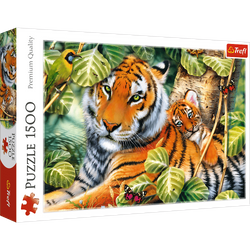 Puzzle 1500 Dwa tygrysy 26159