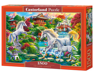 Puzzle 1500 Unicorn Garden C-152117-2