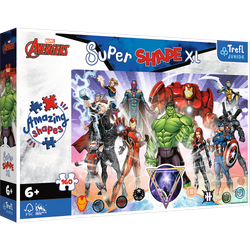 Puzzle 160 XL Super Shape Odwaga Avengersów 50023