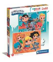Puzzle 2 x 60 super kolor WB DC comics 21624
