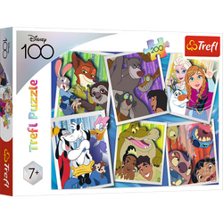 Puzzle 200 Bohaterowie Disney 13299