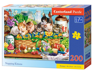 Puzzle 200 Napping Kittens B-222278