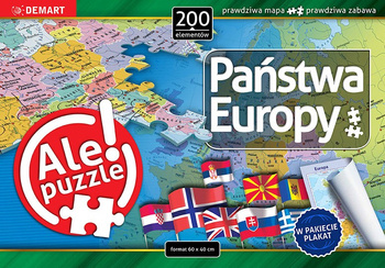 Puzzle 200 Państwa Europy