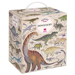 Puzzle 200 Puzzlove rodzinne CzuCzu Dinozaury