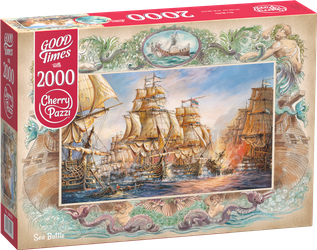 Puzzle 2000 Cherry Pazzi Sea battle 50026