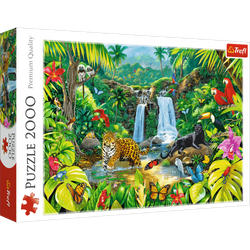 Puzzle 2000 Las tropikalny 27104