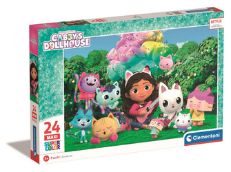 Puzzle 24 maxi super color Gabby's dollhouse 28520