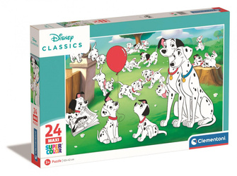 Puzzle 24 maxi super kolor Disney animals 24245