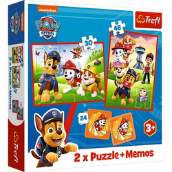 Puzzle 2w1 + memos Psia ekipa w akcji 93337