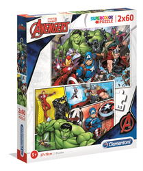 Puzzle 2w1 super kolor Avengers 21605