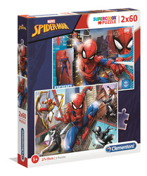 Puzzle 2w1 super kolor Spider Man 21608