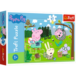 Puzzle 30 Leśna wyprawa Świnka Peppa 18245