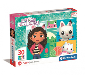 Puzzle 30 super color Gabby's dollhouse 20281