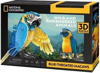 Puzzle 3d National Geographic Ara Szafirowa