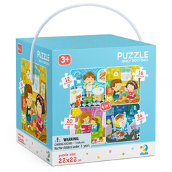 Puzzle 4w1 Mój Dzień DOP300130