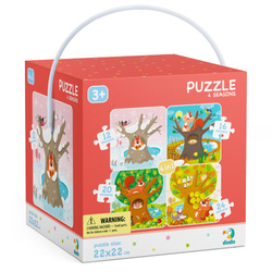 Puzzle 4w1 Pory Roku DOP300125