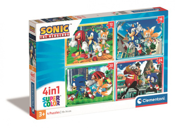 Puzzle 4w1 super color Sonic 21522