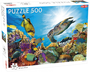Puzzle 500 Animals Coral Reef
