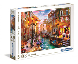 Puzzle 500 HQ Zachód słońca nad Wenecją 35063