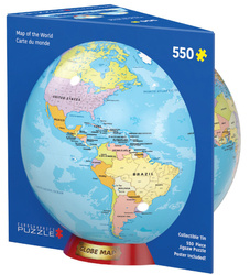 Puzzle 550 TIN Map of the World 8551-5863