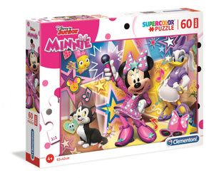 Puzzle 60 maxi super kolor Minnie i pomocnicy 26443