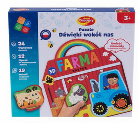 Puzzle Dźwięki wokół nas - Farma