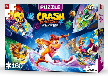 Puzzle Kids 160 Crash Bandicoot 4: It's About Time