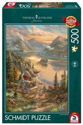 Puzzle PQ 500 Thomas Kinkade nad jeziorem G3