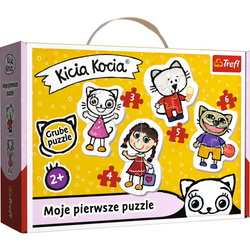 Puzzle baby classic Wesoła Kicia Kocia 36088