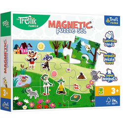 Puzzle magnetyczne Treflikowy dzień 93166