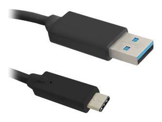 QOLTEC 50491 Qoltec Kabel USB 3.1 typ C męski USB 3.0 A męski 1.2m