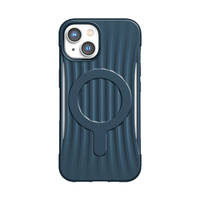 Raptic X-Doria Clutch Built Case etui iPhone 14 z MagSafe pokrowiec plecki niebieski