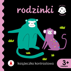 Rodzinki. Książeczka kontrastowa. Pierwsze książeczki