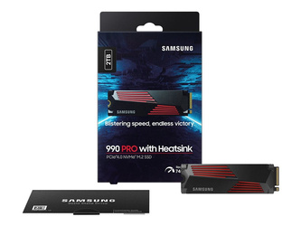 SAMSUNG 990 PRO SSD 2TB M.2 NVMe PCIe 4.0 Heatsink