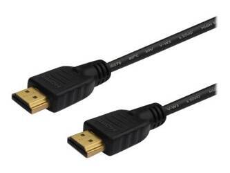 SAVIO SAVKABELCL-05 SAVIO CL-05 Kabel HDMI czarny pozłacany 1.4 3D Ethernet 4Kx2K 2m