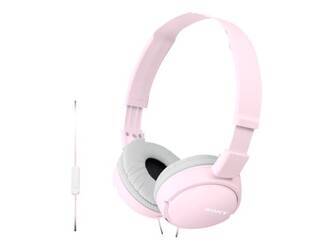 SONY MDRZX110APP.CE7 Słuchawki nauszne składane ZX różowe AP ( z mikrofonem)