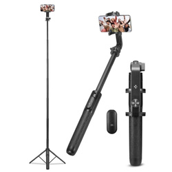 Selfie stick Bluetooth Spigen S560W z tripodem - czarny