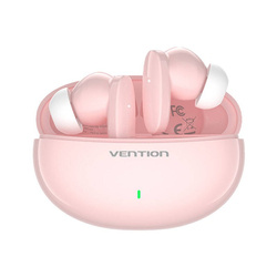 Słuchawki bezprzewodowe, Vention, NBFV0, Elf Earbuds E01 (różowe)
