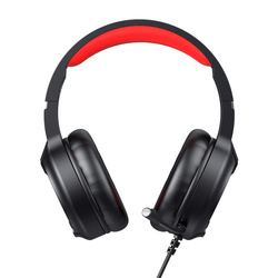 Słuchawki gamingowe Havit GAMENOTE H2233D RGB (czarno-czerwone)