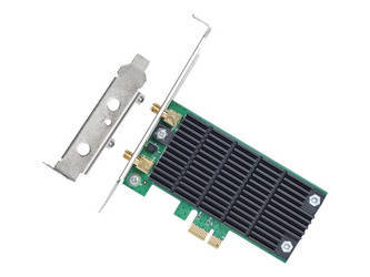TPLINK Archer T4E TP-Link AC1200 Wi-Fi PCI Express Adapter, 867Mbps (5GHz) + 300Mbps (2.4GHz)