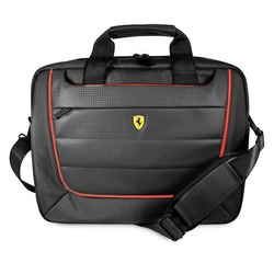 Torba Ferrari Scuderia na laptopa 16` - czarna
