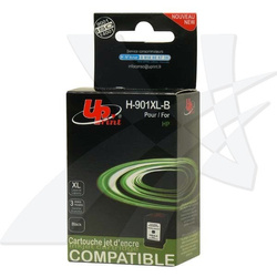 UPrint kompatybilny ink / tusz z CC654AE, HP 901XL, H-901XLB, black, 20ml