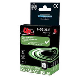 UPrint kompatybilny ink / tusz z CH563EE, HP 301XL, H-301XLB, black, 520s, 20ml