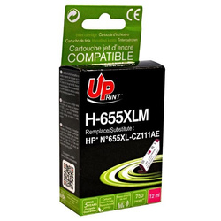 UPrint kompatybilny ink / tusz z CZ111AE, HP 655, H-655XLM, magenta, 750s, 12ml