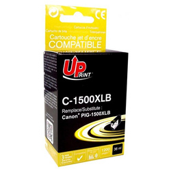 UPrint kompatybilny ink / tusz z PGI 1500XL, C-1500XLB, black, 36ml, high capacity