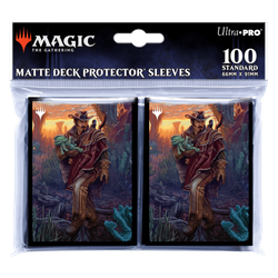 Ultra-Pro: Magic the Gathering - Outlaws of Thunder Junction - Matte Deck Protector Sleeves - Yuma, Proud Protector (100 szt.)