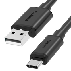 Unitek Kabel USB-A na USB-C 2.0 480 Mbps 1m  Y-C482BK