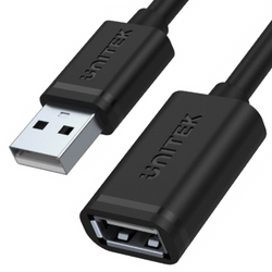 Unitek Y-C418GBK przewód przedłużacz USB 2.0 5M