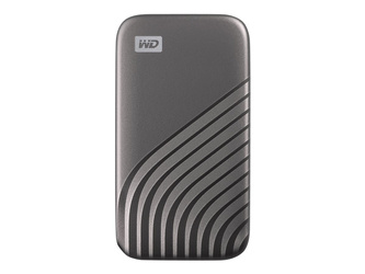 WD My Passport SSD 1TB Space Gray Cross Compatible USB 3.2 Gen-2 and USB-C 1050MB/s Read 1000MB/s Write PC & Mac Compatiable